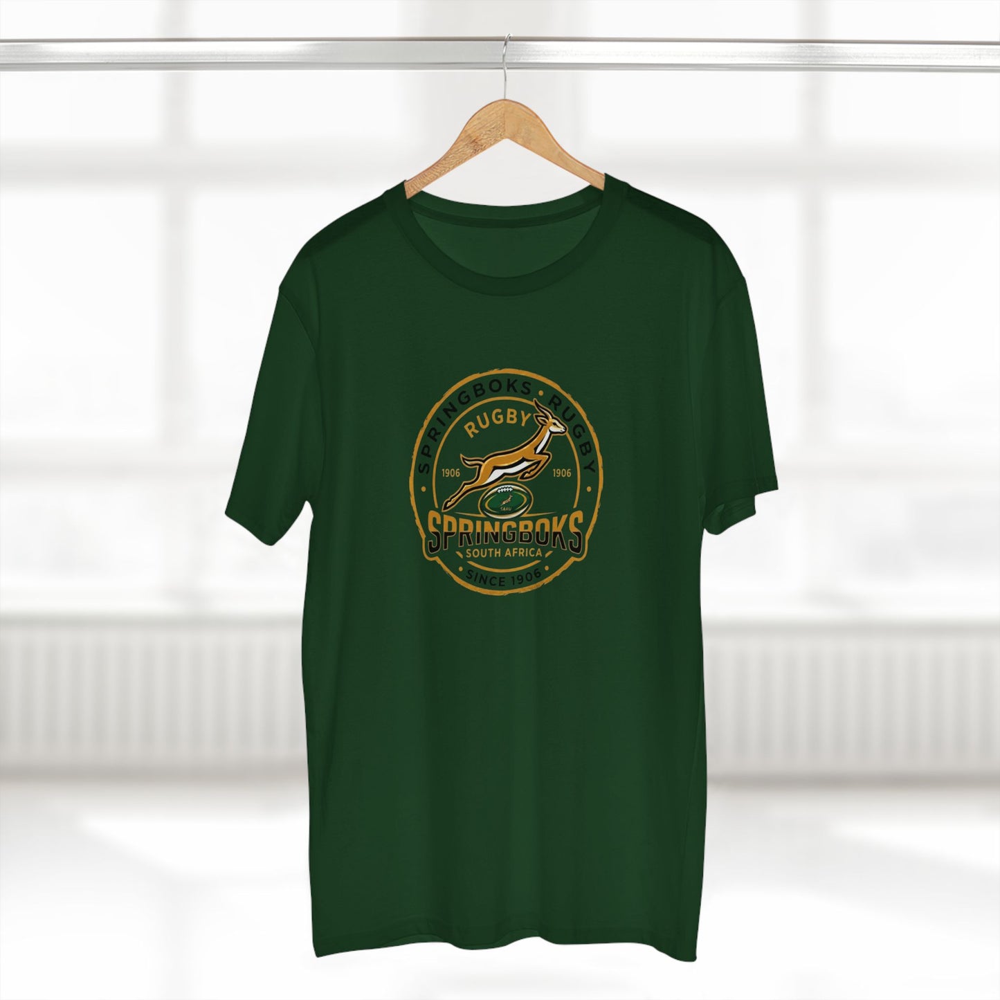 Springboks Rugby Logo Tee — Vintage Springboks Since 1906 Team Shirt