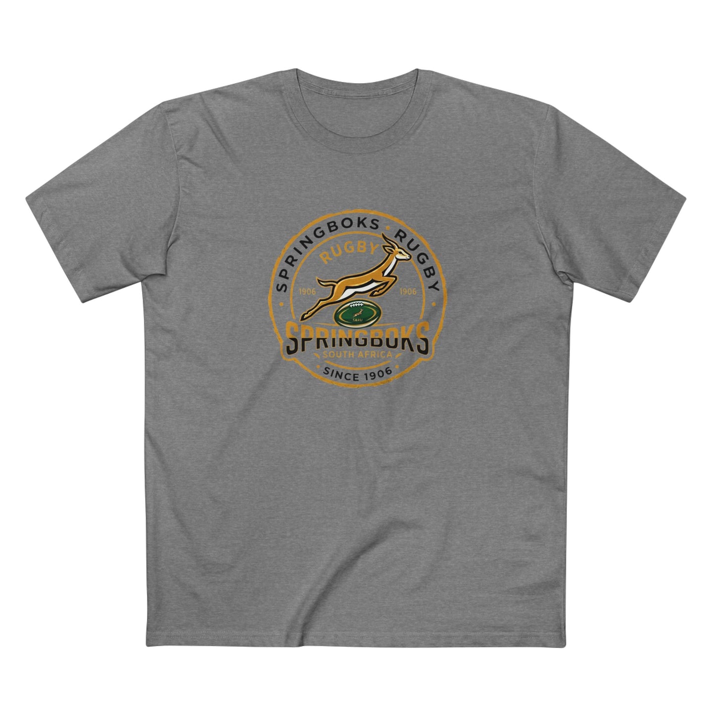Springboks Rugby Logo Tee — Vintage Springboks Since 1906 Team Shirt