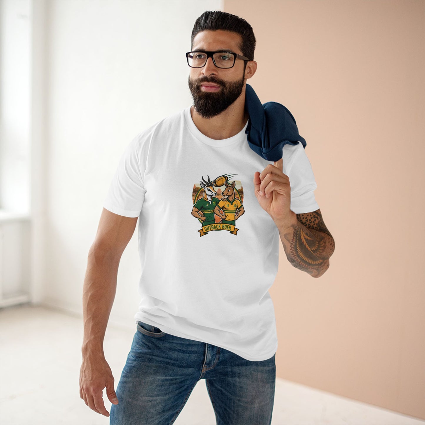 Vintage Rugby Tee – Rucking Buds Graphic T‑Shirt