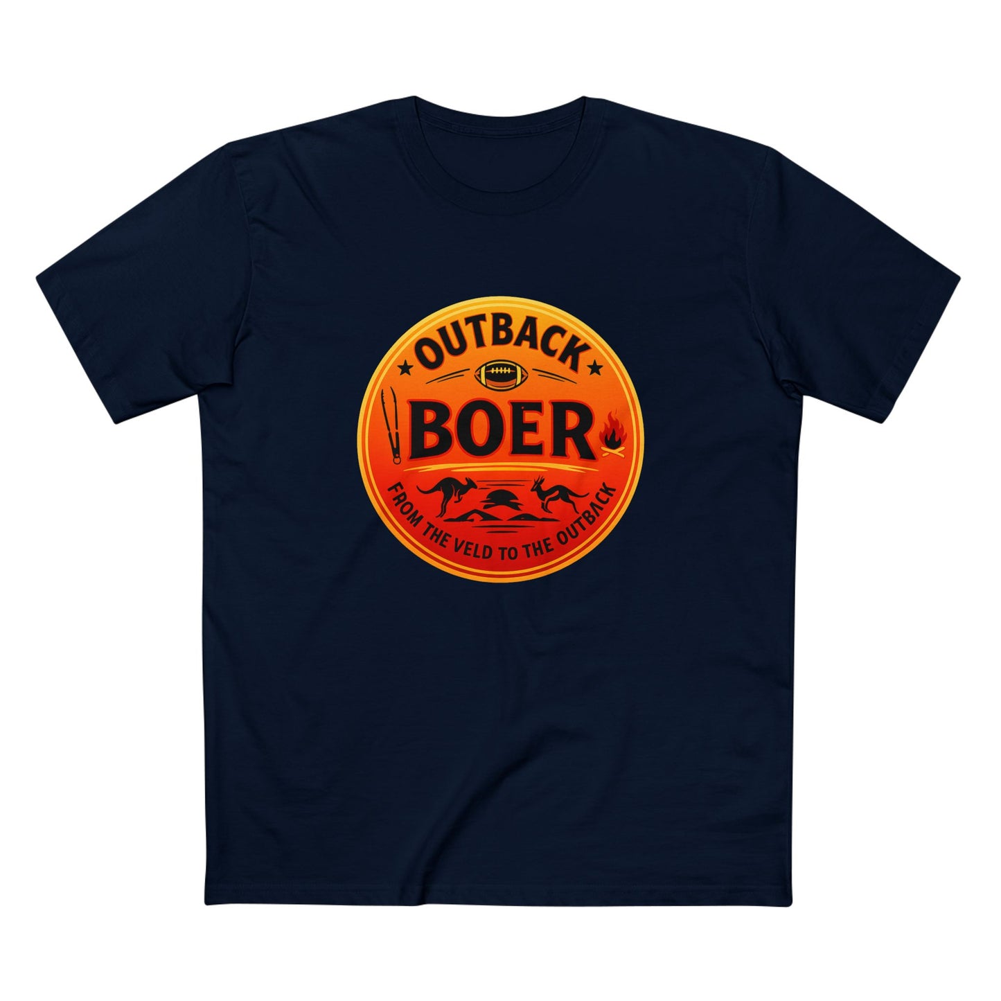 Outback Boer Logo T-Shirt | Orange
