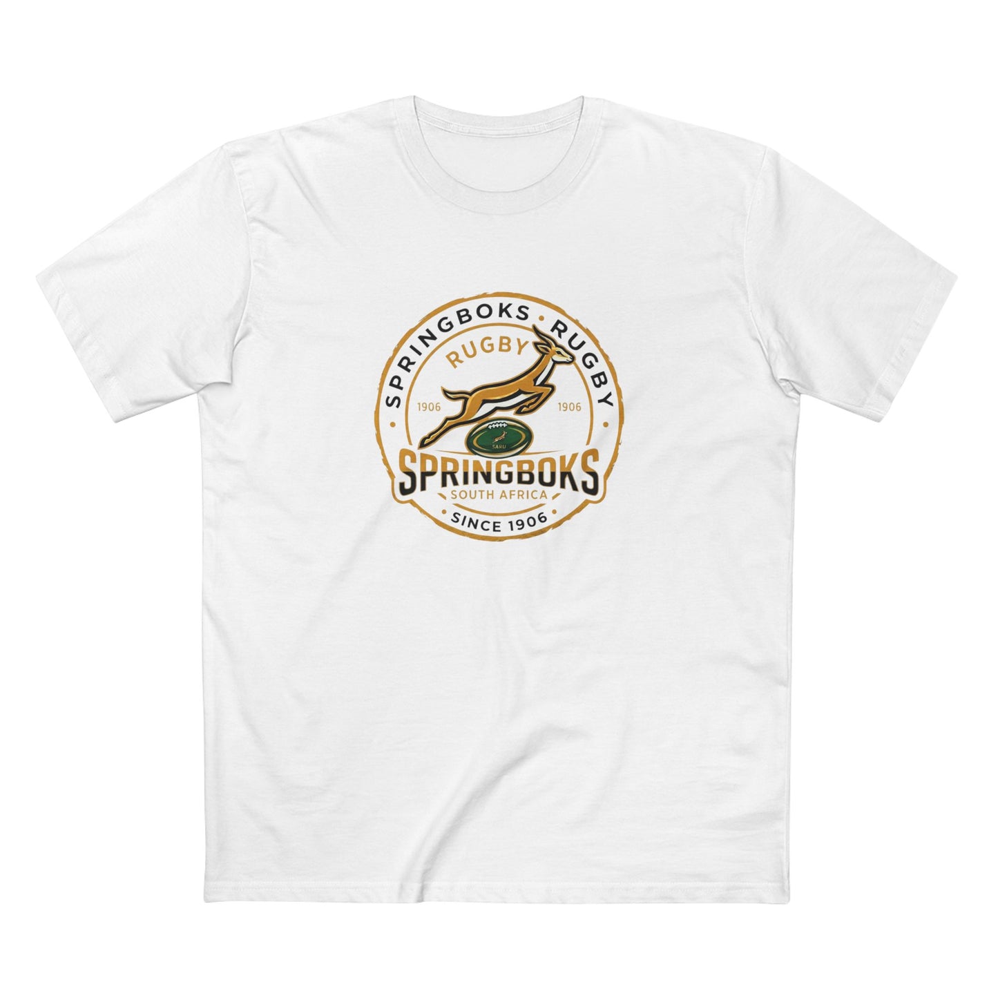 Springboks Rugby Logo Tee — Vintage Springboks Since 1906 Team Shirt