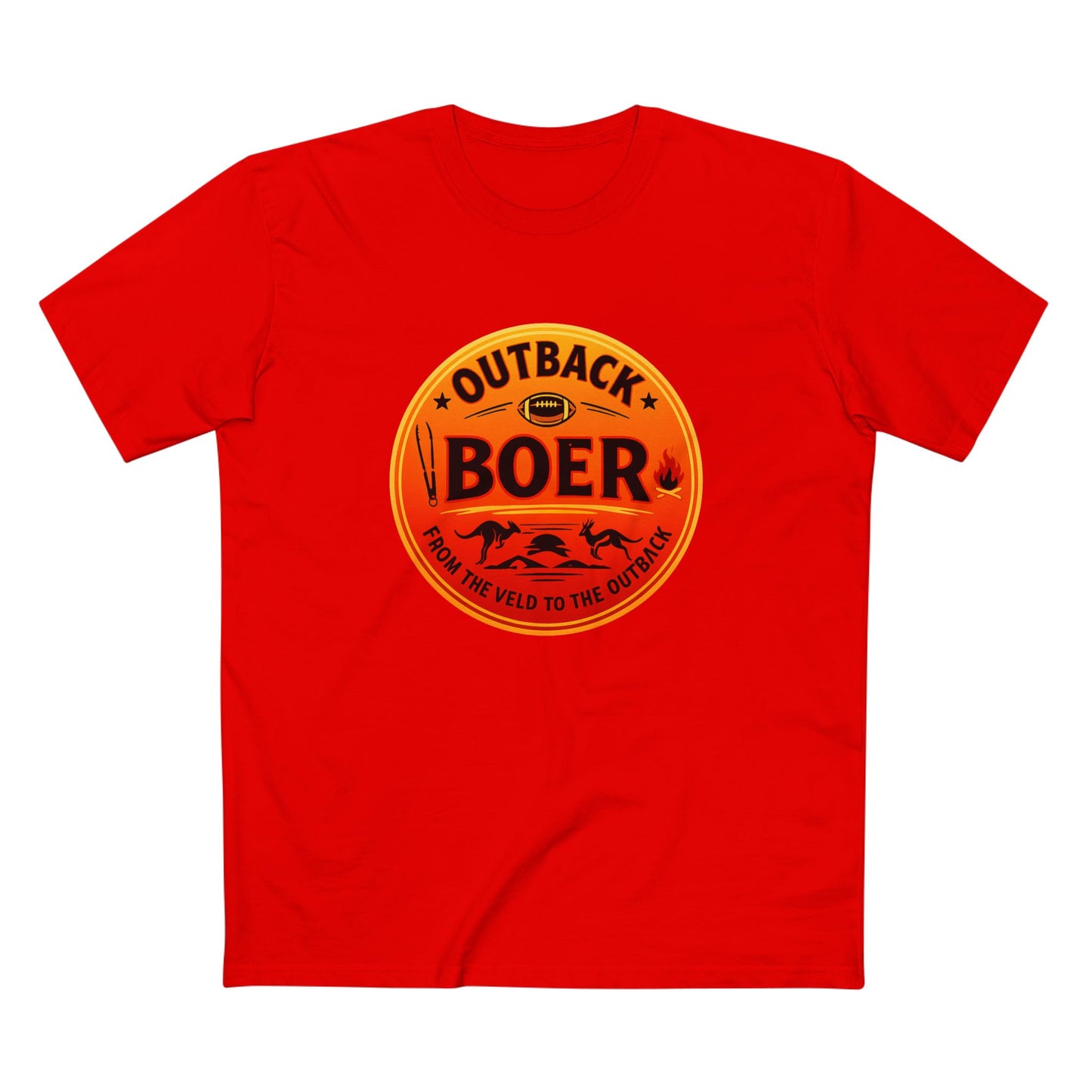 Outback Boer Logo T-Shirt | Orange