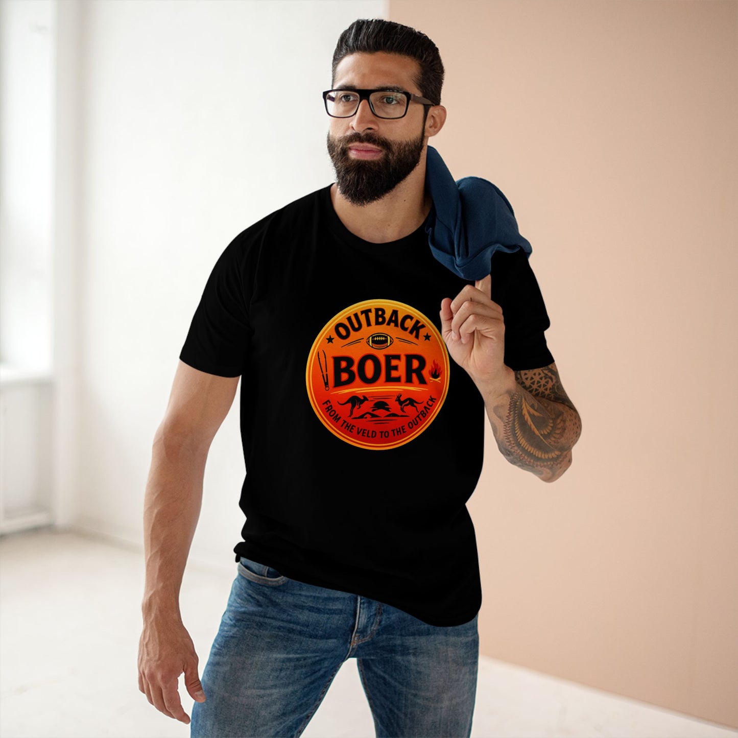Outback Boer Logo T-Shirt | Orange
