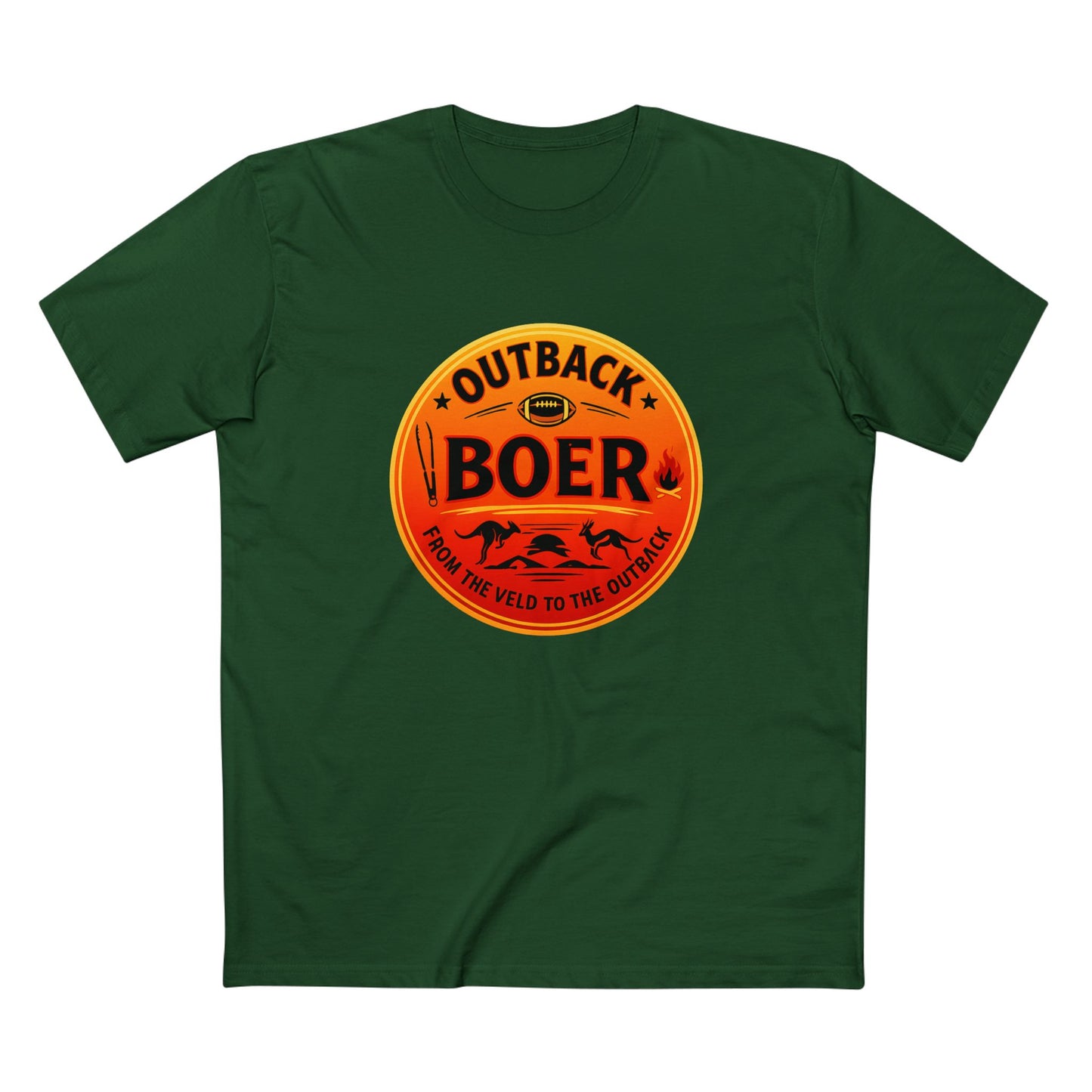 Outback Boer Logo T-Shirt | Orange