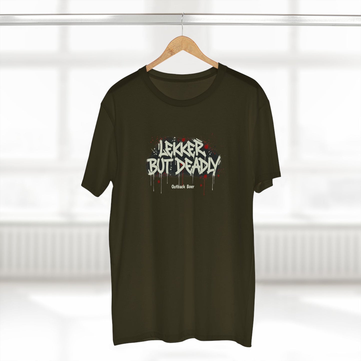 T-Shirt — "Lekker But Deadly" Graffiti Style Tee