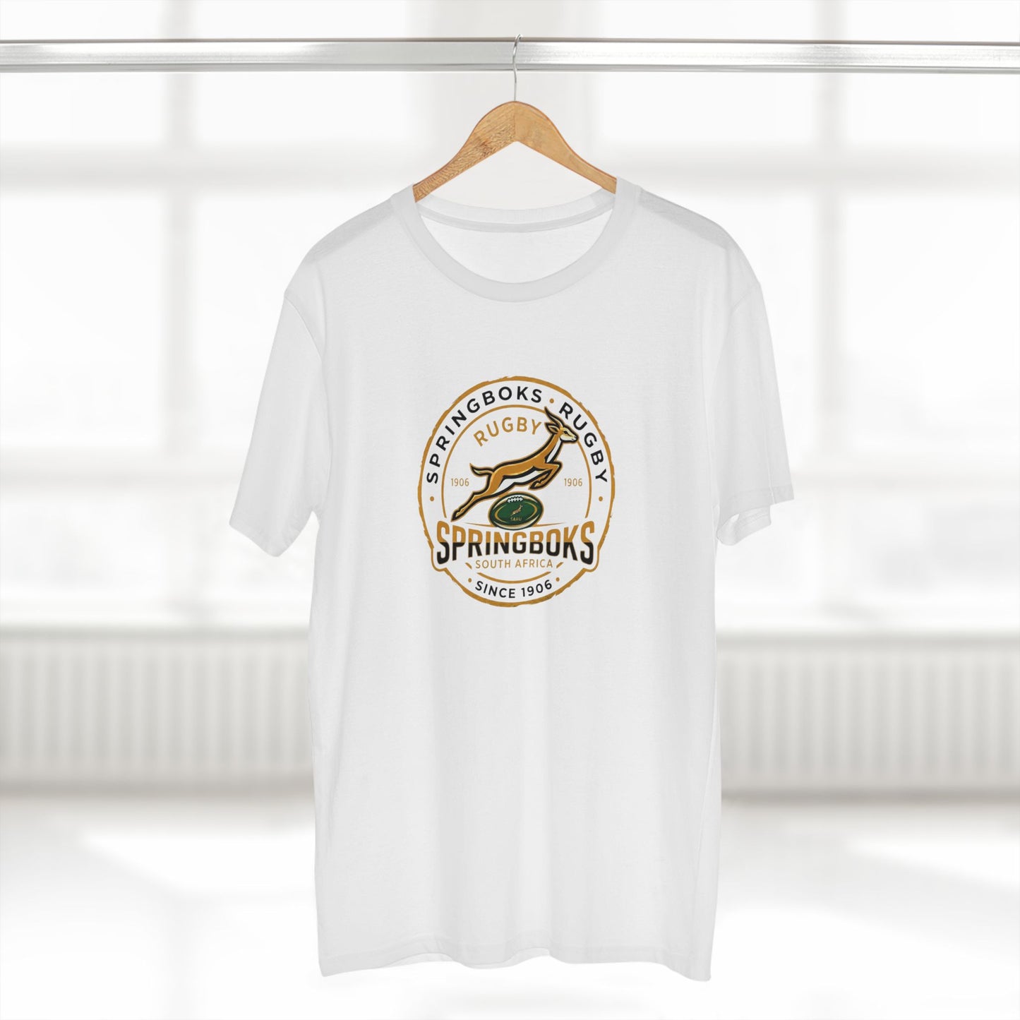 Springboks Rugby Logo Tee — Vintage Springboks Since 1906 Team Shirt