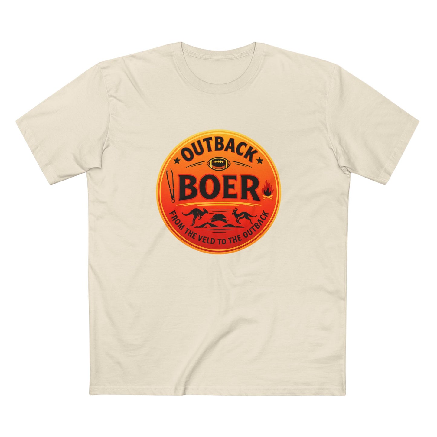 Outback Boer Logo T-Shirt | Orange