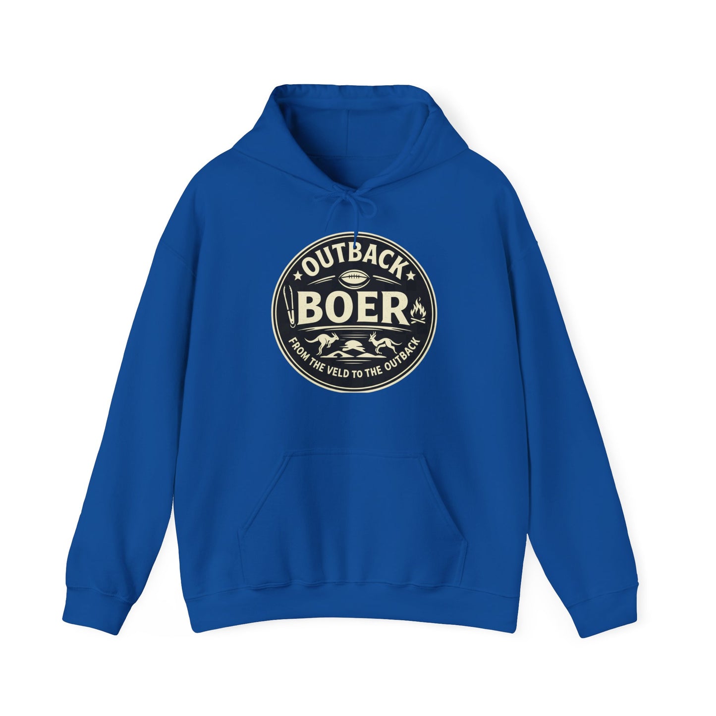 Outback Boer Hoodie – Rustic Ranch Badge Pullover