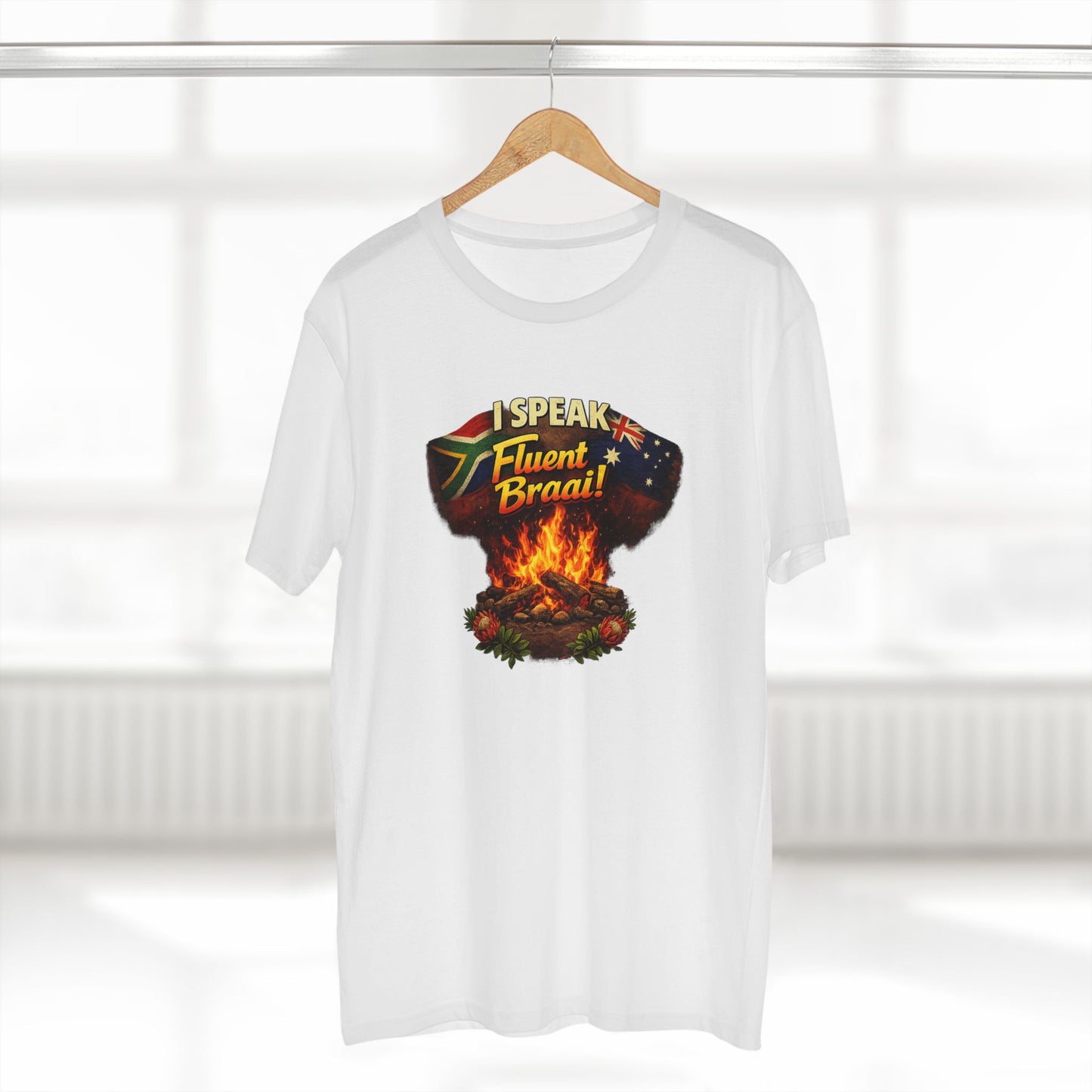 I Speak Fluent Braai T‑Shirt — South African and Australia