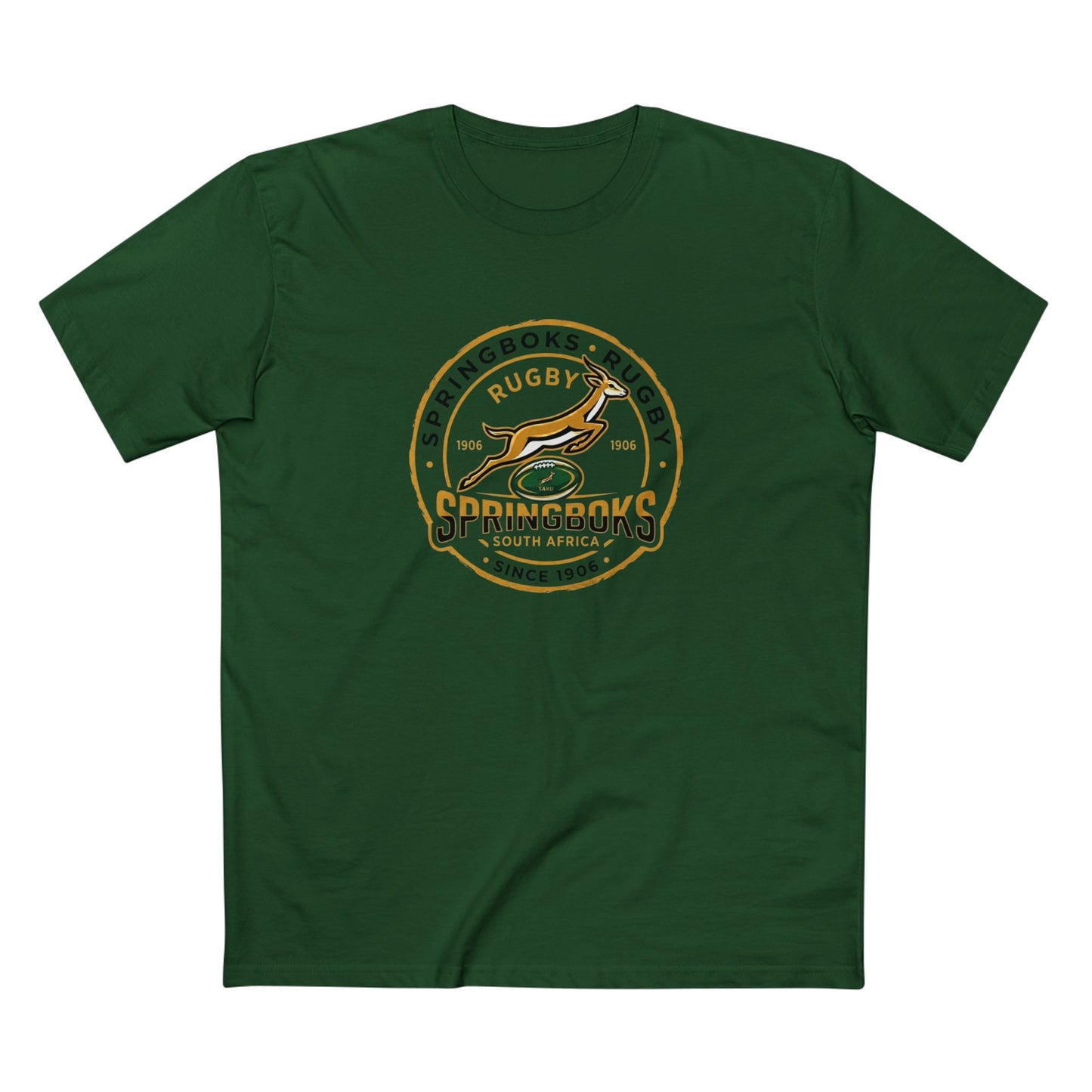 Springboks Rugby Logo Tee — Vintage Springboks Since 1906 Team Shirt