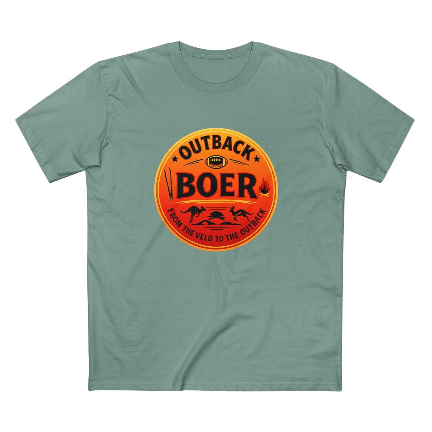Outback Boer Logo T-Shirt | Orange