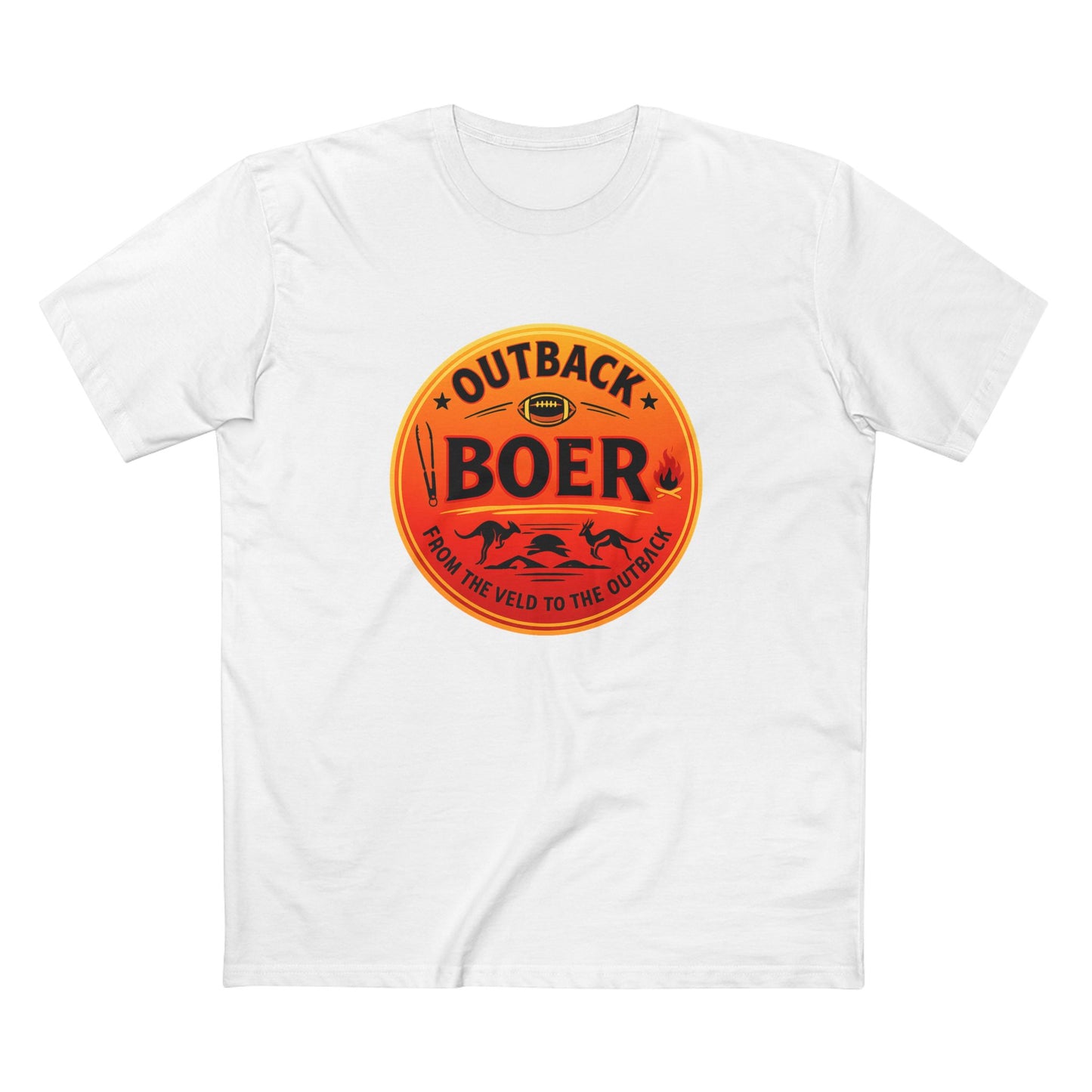 Outback Boer Logo T-Shirt | Orange