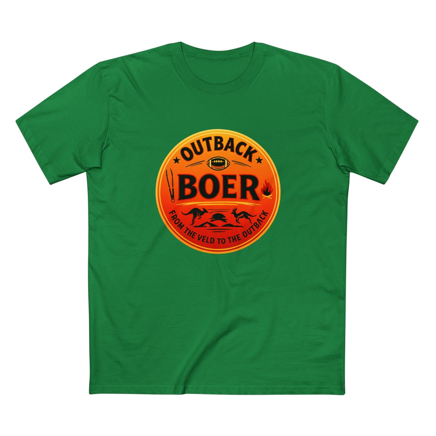 Outback Boer Logo T-Shirt | Orange