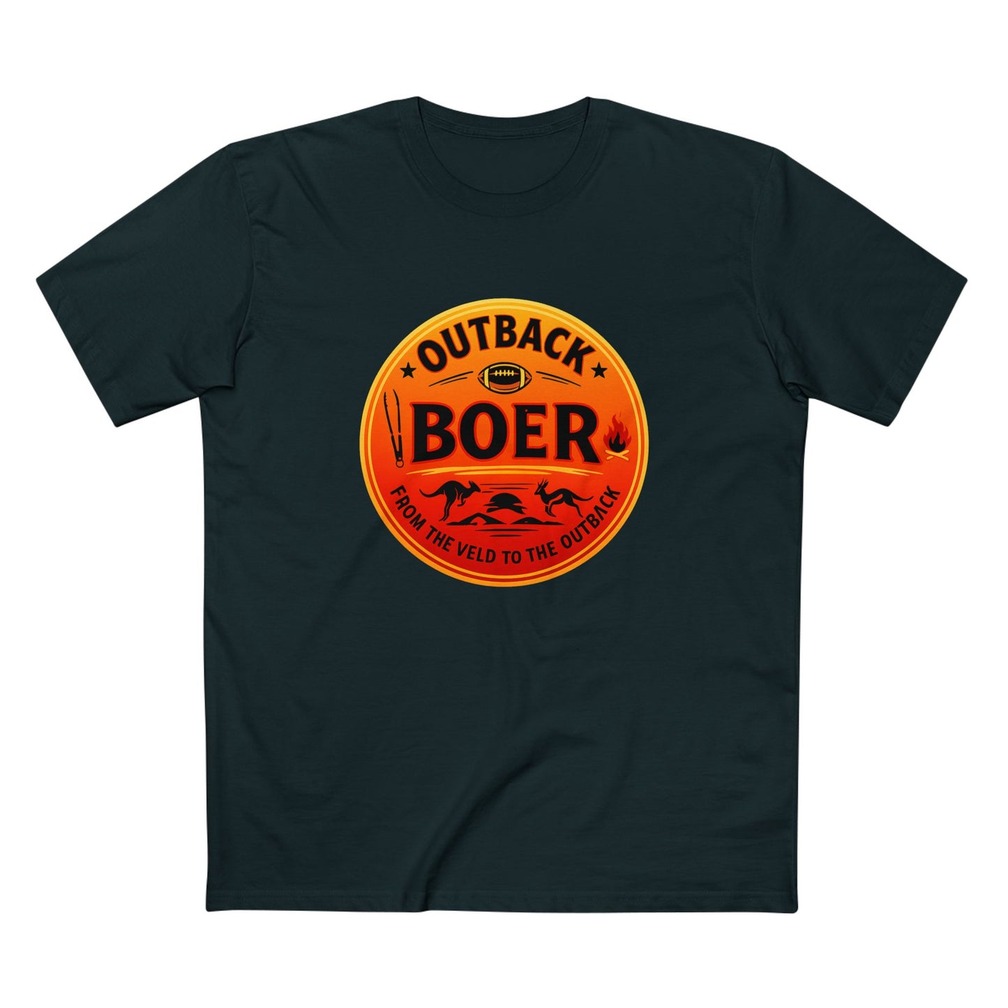 Outback Boer Logo T-Shirt | Orange